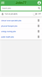 Mobile Screenshot of nursingjobs77.com